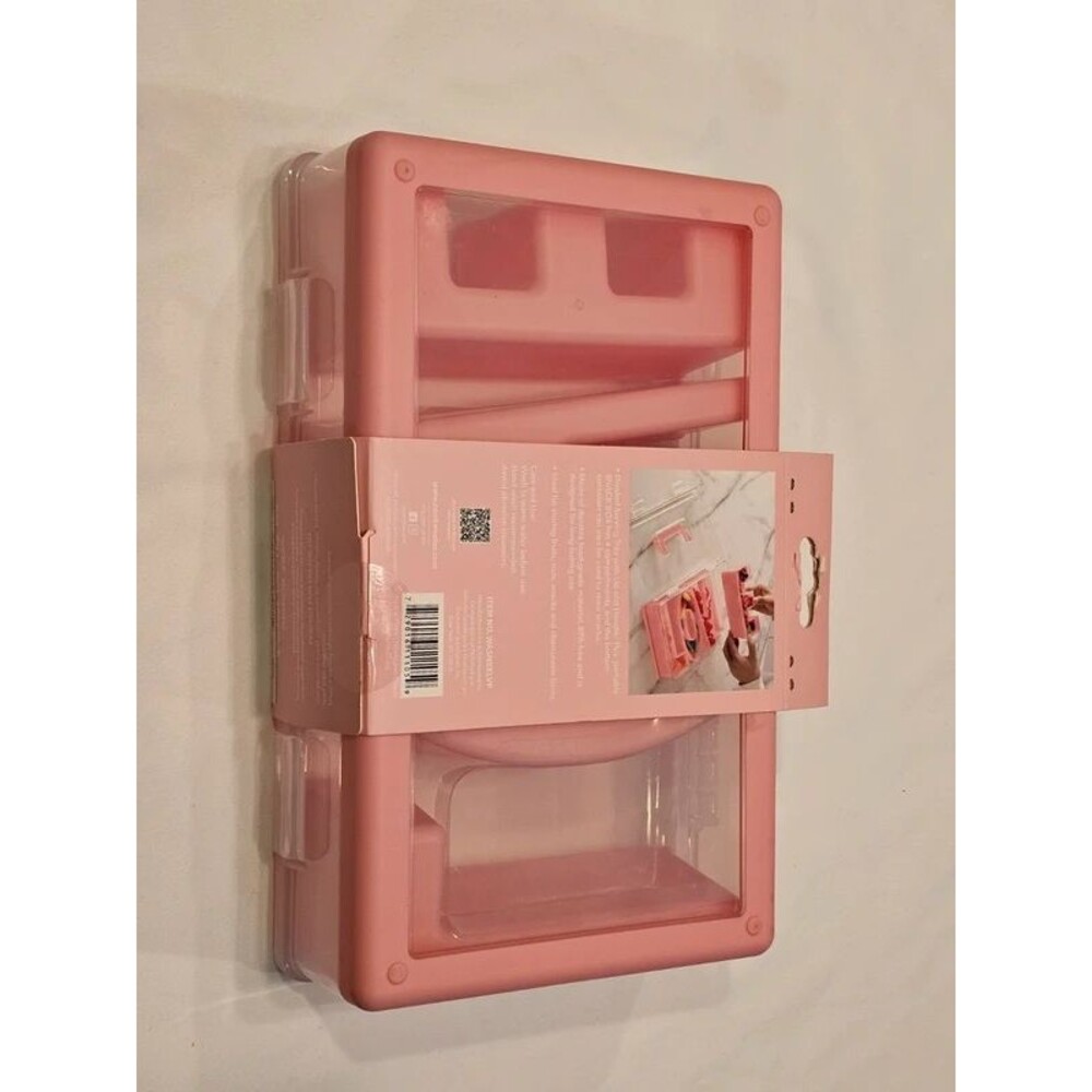 CWC Pink Food, Craft & Jewelry Organizer Box - Picture 2 of 3